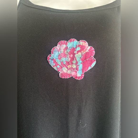 Hand Sewn Sea Shell Tank Top - Picture 2 of 2